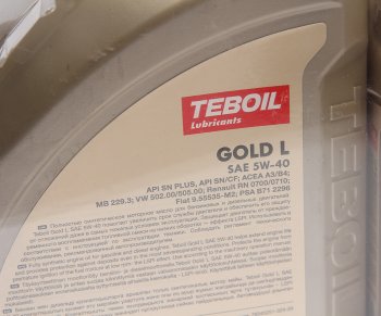 2 699 р. Масло моторное GOLD L 5W40 синт.4+1л TEBOIL TEBOIL 3475041p  с доставкой в г. Кемерово. Увеличить фотографию 2