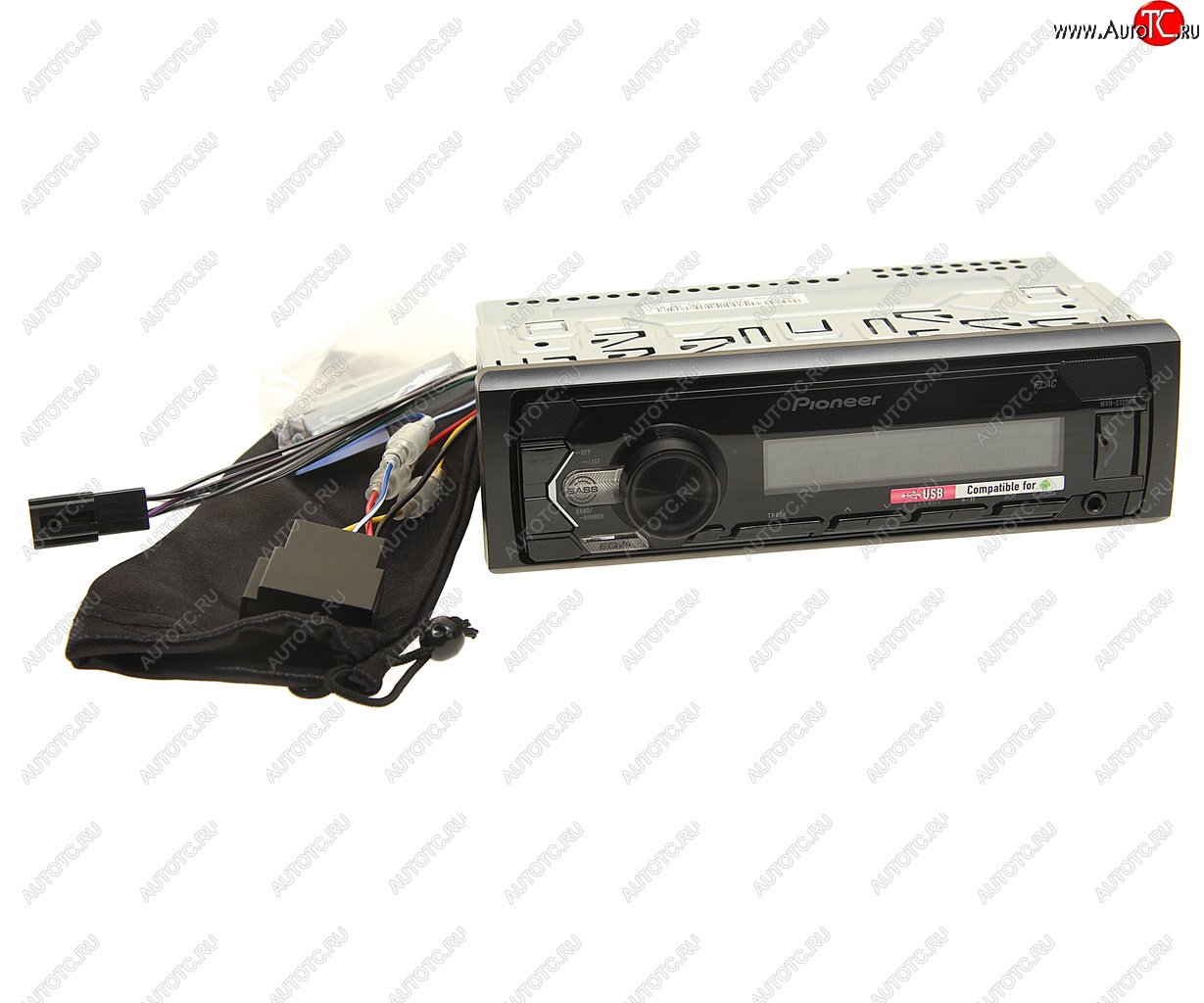 8 299 р. Магнитола автомобильная 1DIN PIONEER PIONEER mvh-s120ub  с доставкой в г. Кемерово