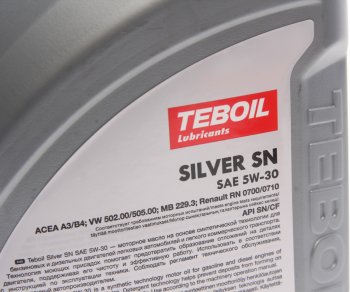 2 089 р. Масло моторное SILVER SN 5W30 синт.4л TEBOIL TEBOIL 3453917  с доставкой в г. Кемерово. Увеличить фотографию 2