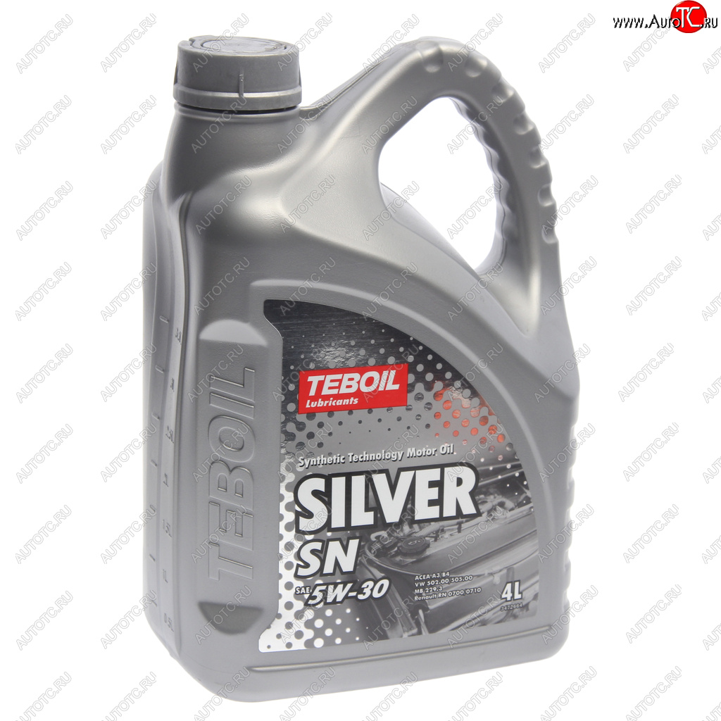 2 089 р. Масло моторное SILVER SN 5W30 синт.4л TEBOIL TEBOIL 3453917  с доставкой в г. Кемерово