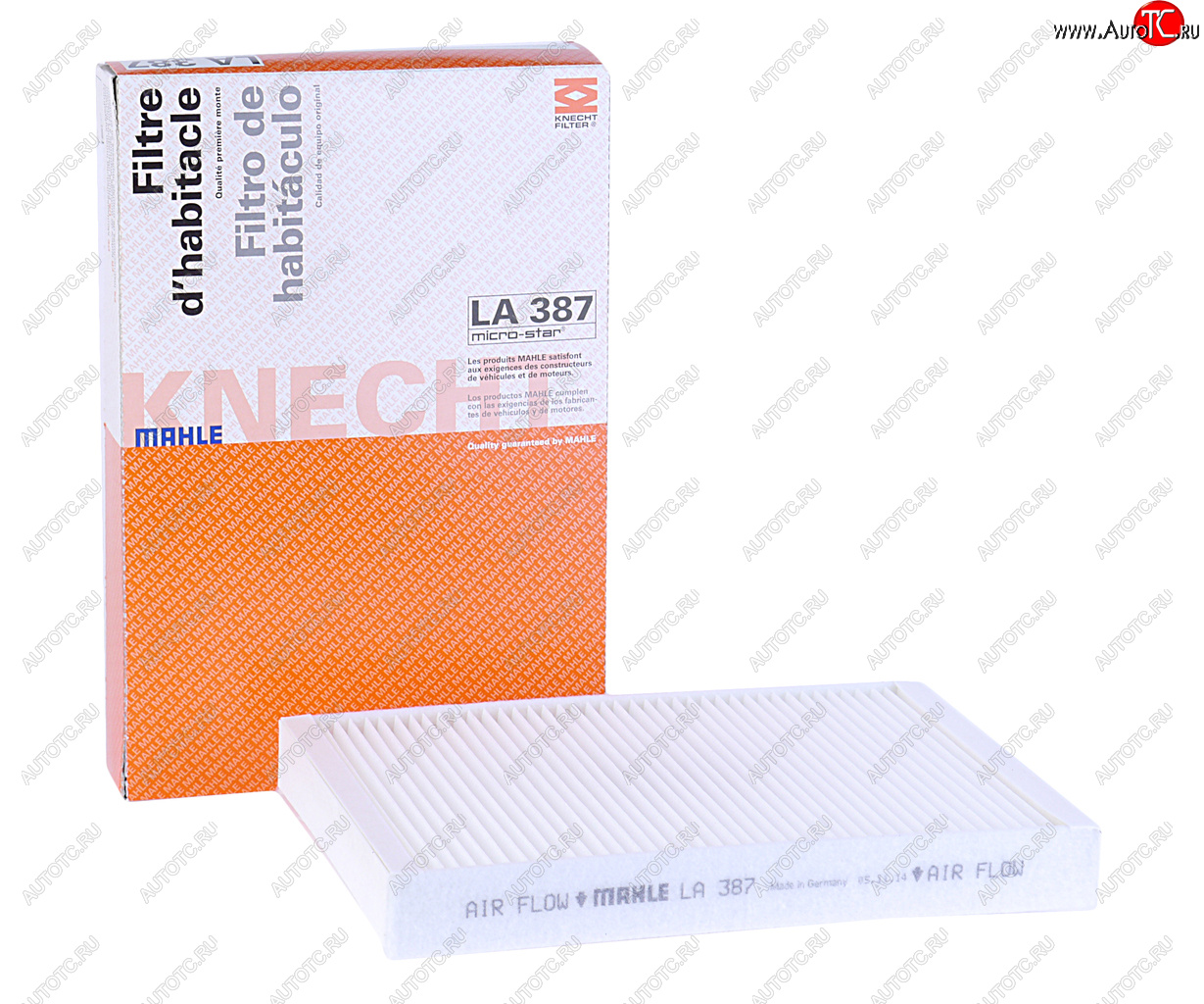 2 799 р. Фильтр воздушный салона LAND ROVER Freelander (06-) MAHLE MAHLE la387  с доставкой в г. Кемерово