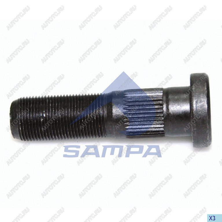 276 р. Шпилька колеса SAF ROR (M22x1.5x958650) SAMPA SAMPA 085.167  с доставкой в г. Кемерово