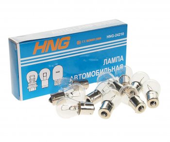 26 р. Лампа 24V P21W BA15s Long Life HNG HNG 24210  с доставкой в г. Кемерово. Увеличить фотографию 1