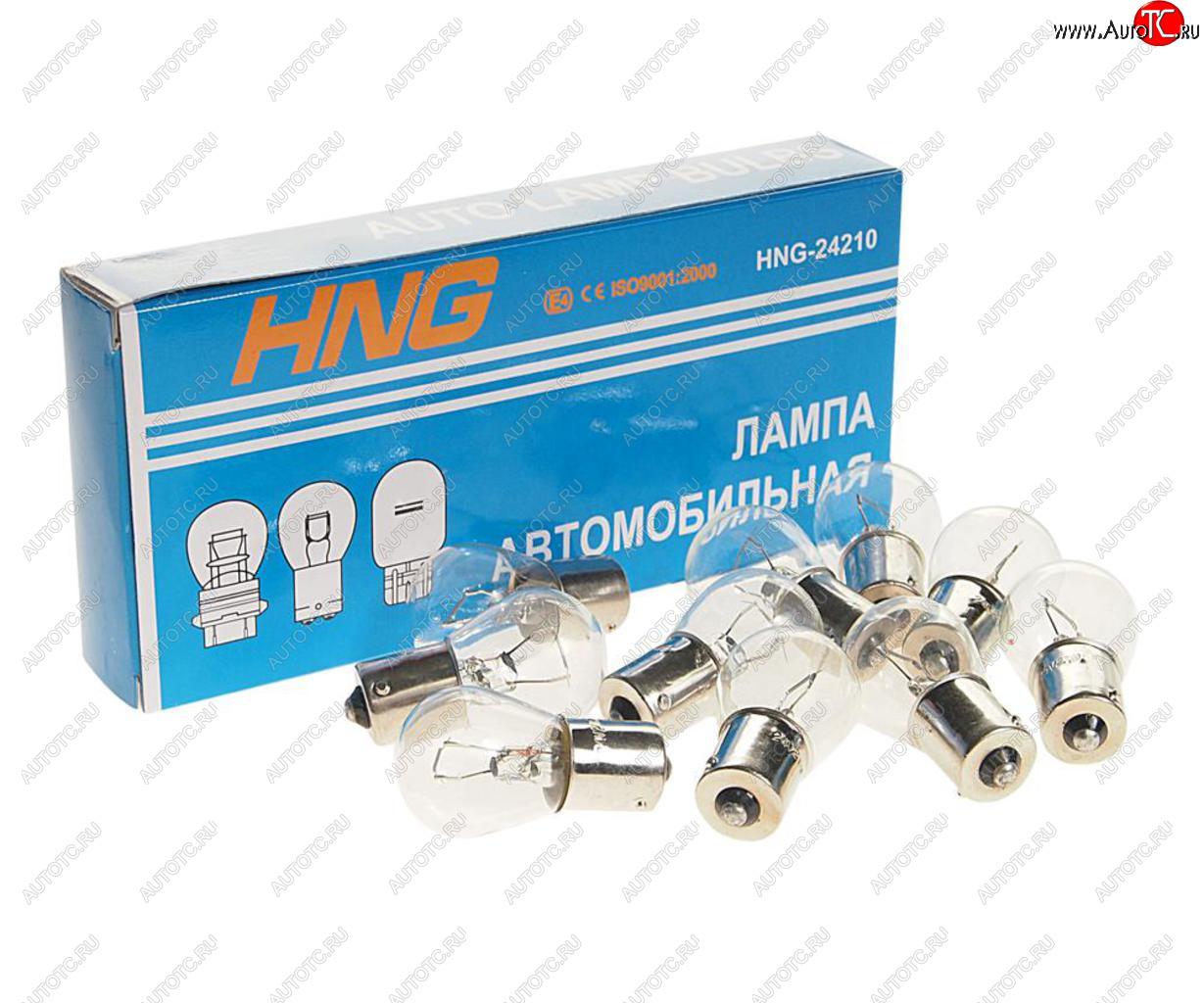 26 р. Лампа 24V P21W BA15s Long Life HNG HNG 24210  с доставкой в г. Кемерово