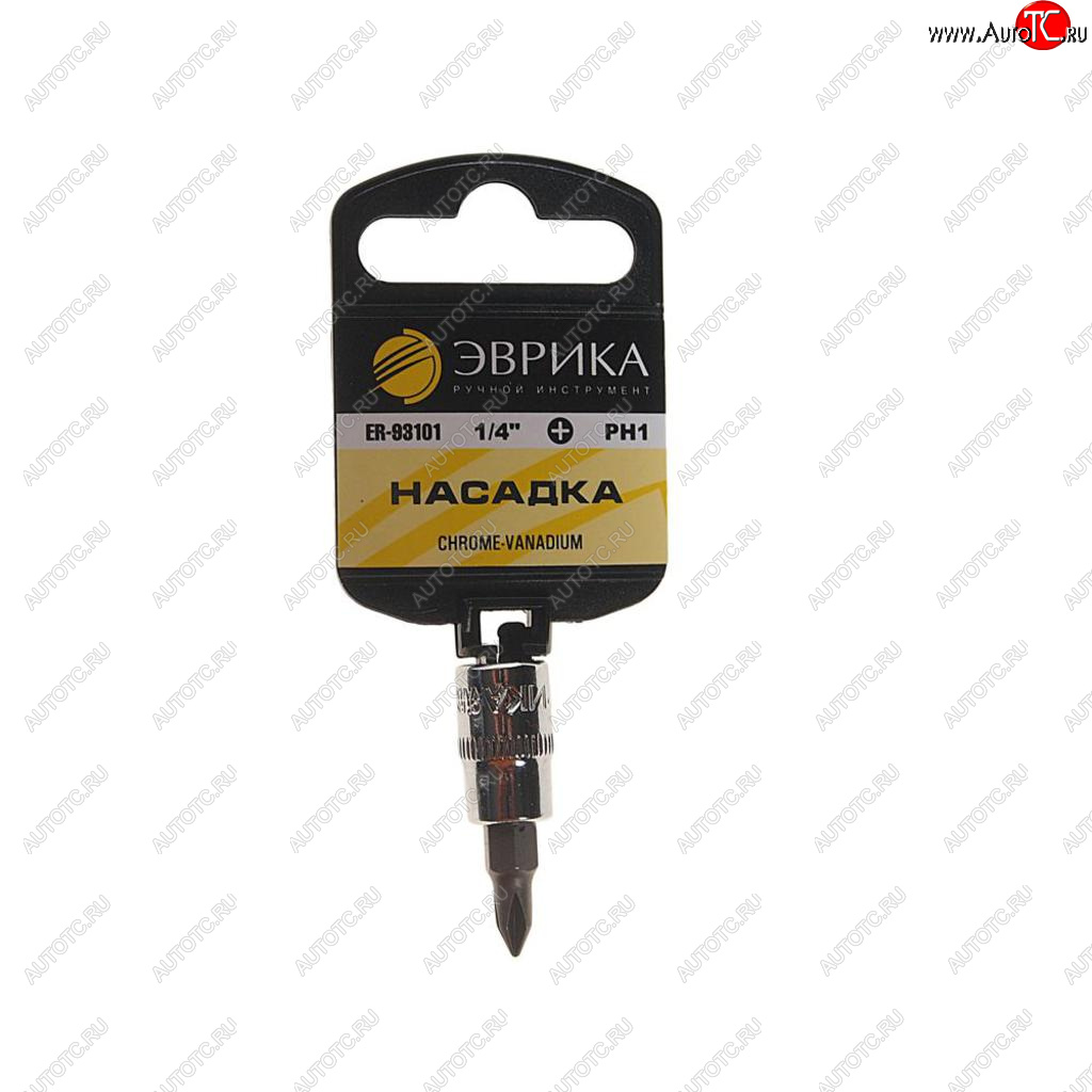 30 р. Бита-головка 14 PH1х37мм с держателем ЭВРИКА ЭВРИКА er-93101h  с доставкой в г. Кемерово