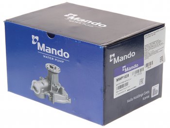 2 589 р. Насос водяной KIA Shuma (97-) (1.5 DOHC) MANDO MANDO mwp1028 MANDO mwp1028  с доставкой в г. Кемерово. Увеличить фотографию 3