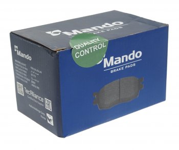 2 399 р. Колодки тормозные FIAT Ducato (07-) задние (4шт.) MANDO MANDO mbf015038 MANDO mbf015038  с доставкой в г. Кемерово. Увеличить фотографию 2