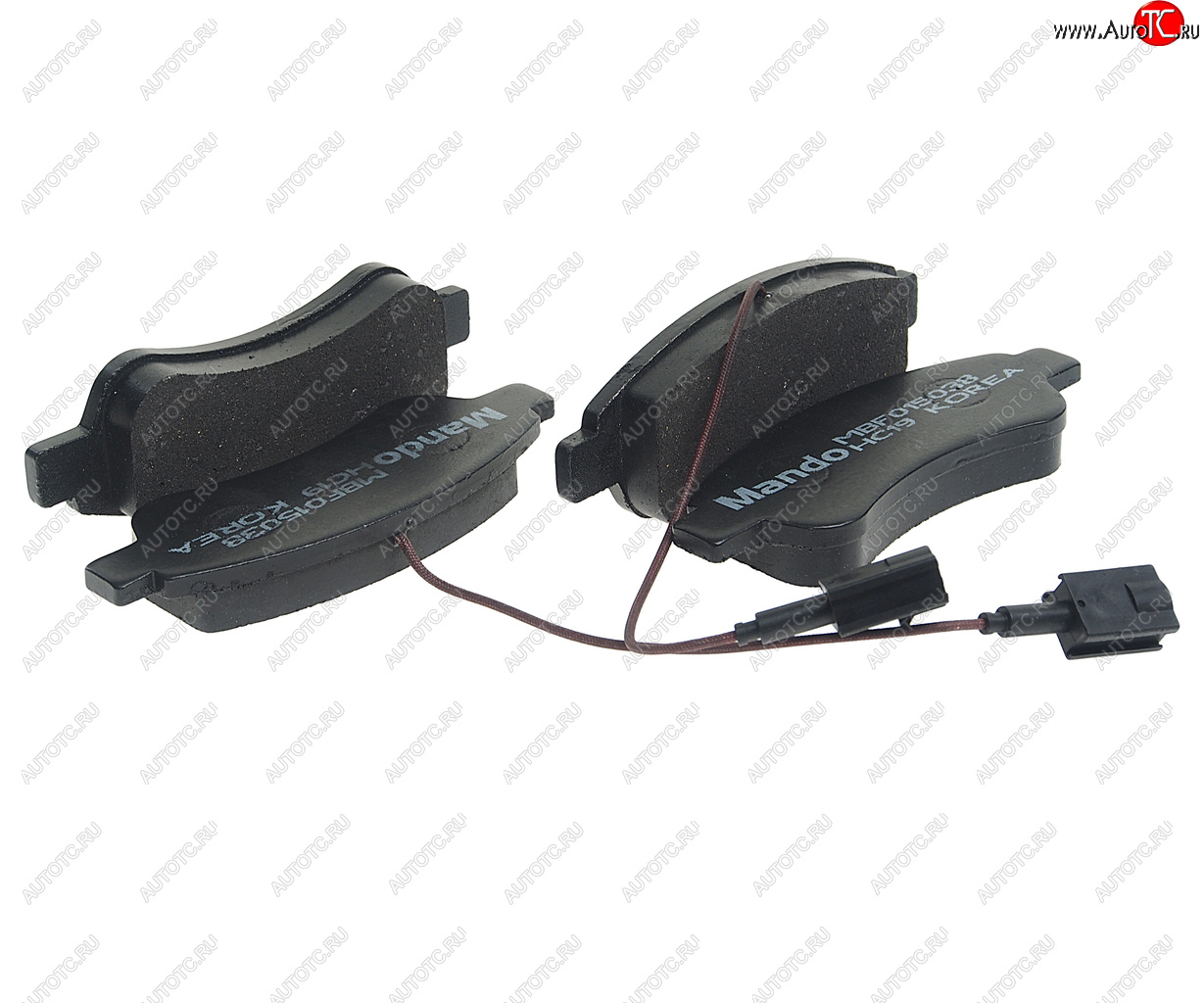 2 399 р. Колодки тормозные FIAT Ducato (07-) задние (4шт.) MANDO MANDO mbf015038 MANDO mbf015038  с доставкой в г. Кемерово