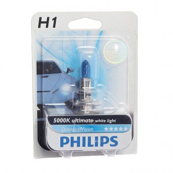 1 189 р. Лампа 12V H1 55W P14.5s блистер (1шт.) Diamond Vision PHILIPS PHILIPS 12258dvb1  с доставкой в г. Кемерово. Увеличить фотографию 1