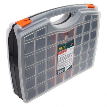1 229 р. Ящик-органайзер 425х330х85мм двусторонний FIT FIT 65661  с доставкой в г. Кемерово. Увеличить фотографию 2