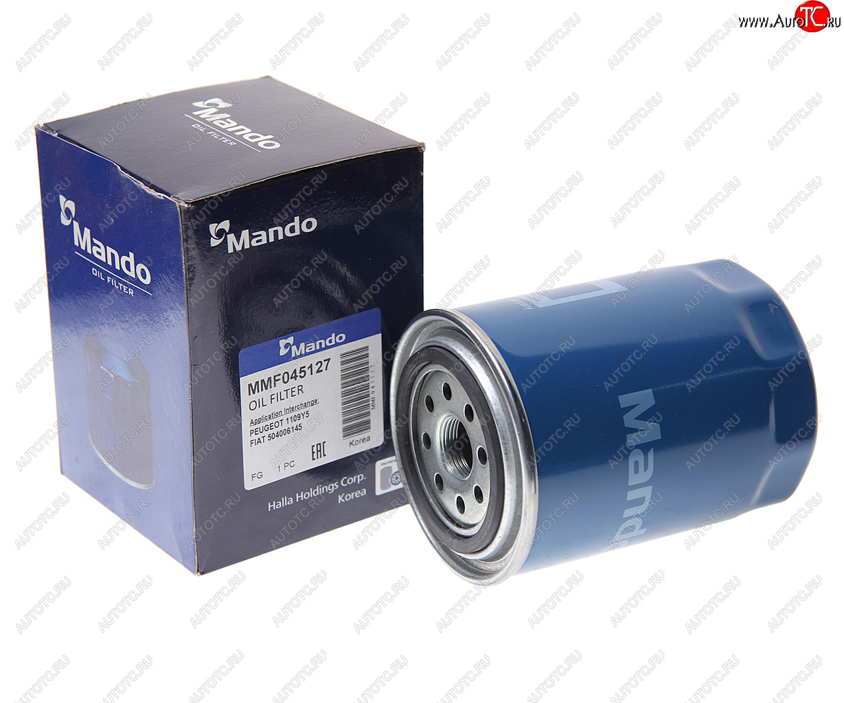 499 р. Фильтр масляный PEUGEOT Boxer CITROEN Jumper (02-06) (2.32.8) FIAT Ducato IVECO Daily MANDO MANDO mmf045127  с доставкой в г. Кемерово