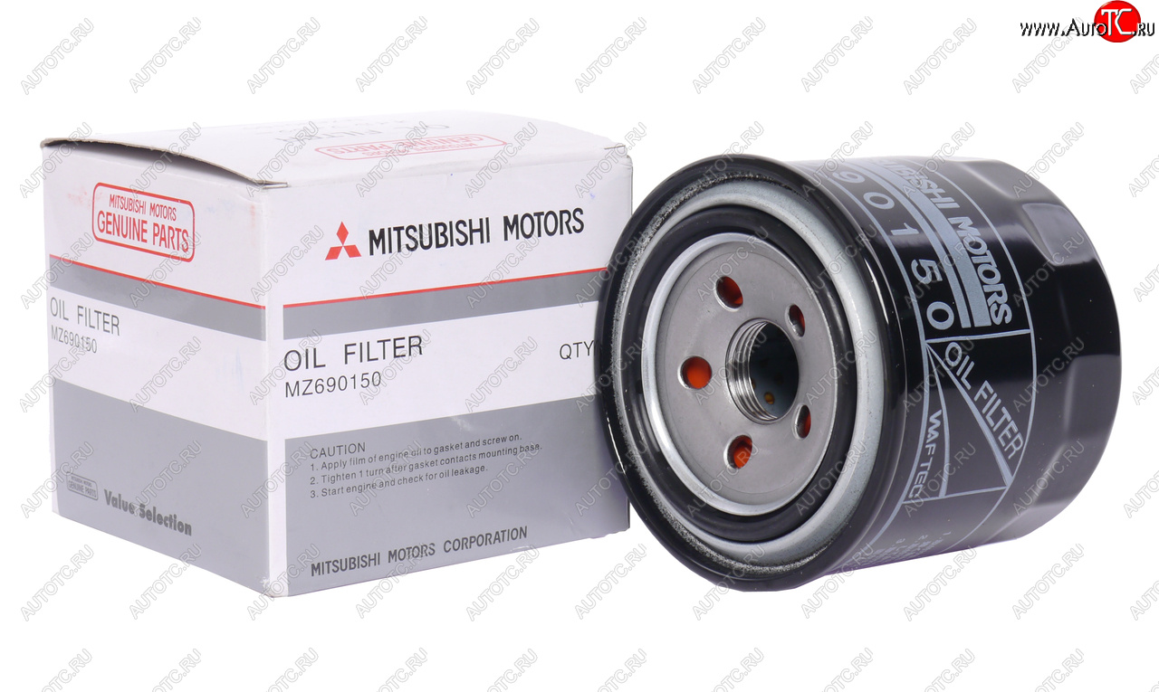 489 р. Фильтр масляный MITSUBISHI Galant (98-03),Pajero (06-) OE MITSUBISHI mz690150  с доставкой в г. Кемерово