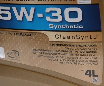 4 699 р. Масло моторное FO 5W30 синт.4л RAVENOL RAVENOL 1111115-004  с доставкой в г. Кемерово. Увеличить фотографию 2