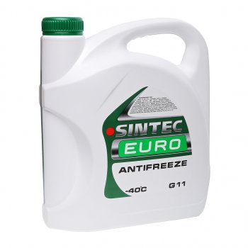 1 269 р. Антифриз зеленый -40C 5кг G11 Euro SINTEC SINTEC 990554  с доставкой в г. Кемерово. Увеличить фотографию 1