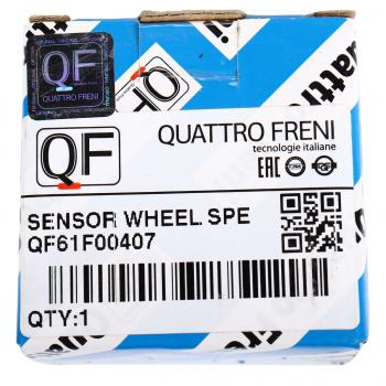 1 139 р. Датчик АБС VW Golf (10-) AUDI A3 (13-) SKODA Octavia колеса заднего левогоправого QUATTRO FRENI QUATTRO FRENI qf61f00407  с доставкой в г. Кемерово. Увеличить фотографию 4