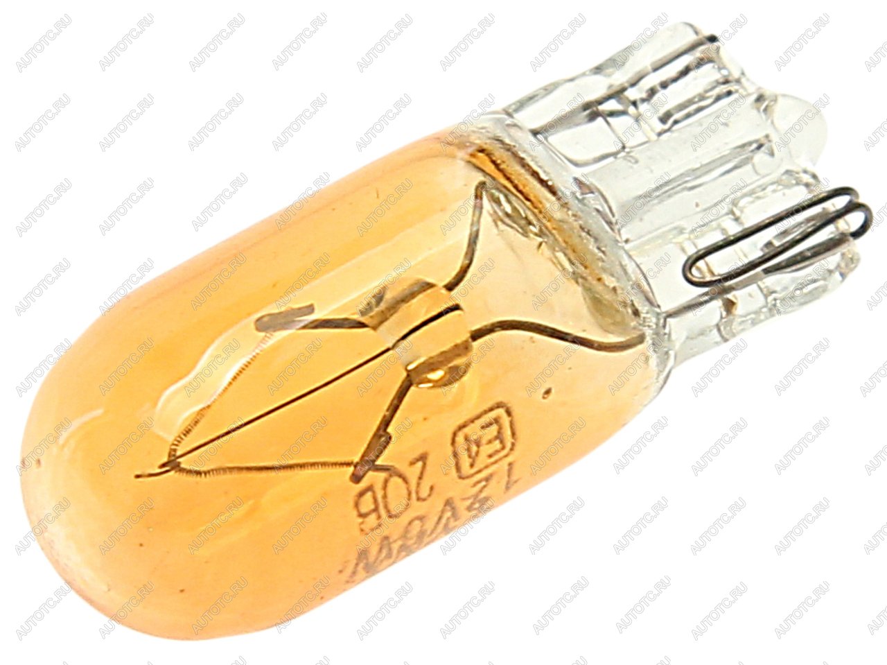 33 р. Лампа 12V WY5W W2.1x9.5d желтая (1шт.) LYNX LYNX l12805y  с доставкой в г. Кемерово