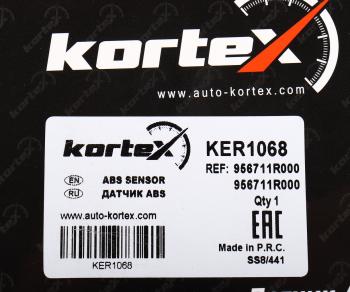 1 599 р. Датчик АБС HYUNDAI Solaris колеса переднего правого KORTEX KORTEX ker1068  с доставкой в г. Кемерово. Увеличить фотографию 6