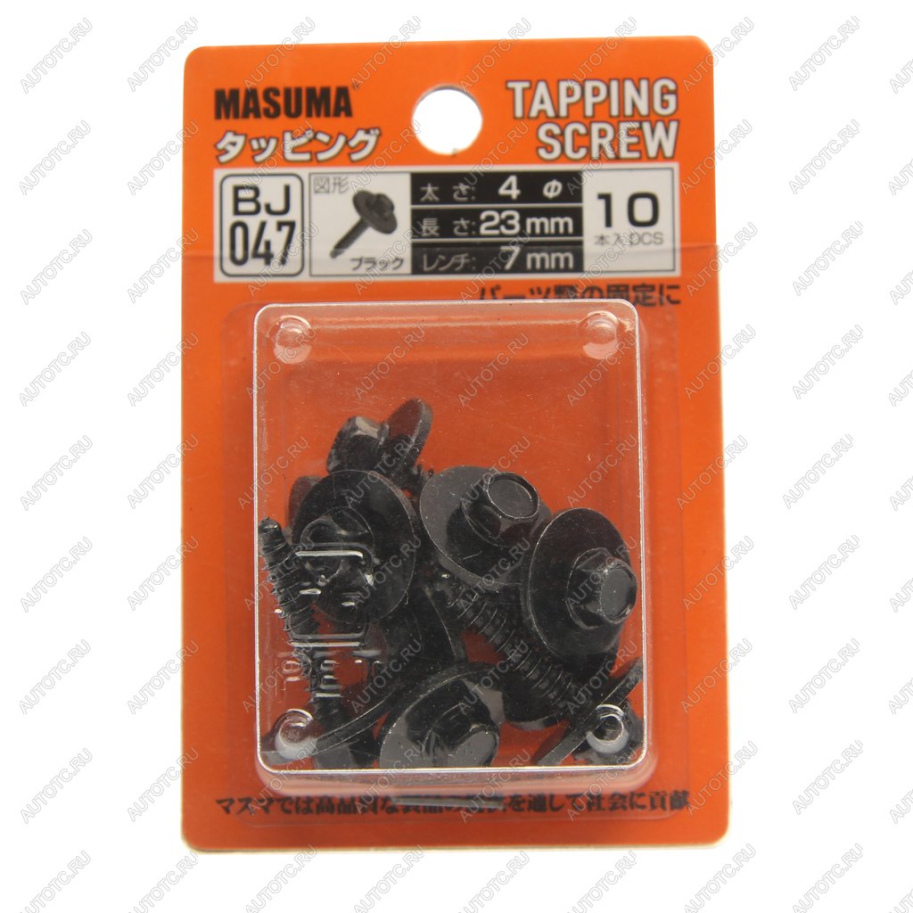 251 р. Саморез 4.2х25мм набор 10шт. MASUMA MASUMA bj-047  с доставкой в г. Кемерово