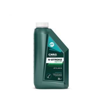 349 р. Масло моторное для 2-х тактных двигателей N-Stroke Agro 2T мин.1л CNRG CNRG cnrg-156-0001  с доставкой в г. Кемерово. Увеличить фотографию 1