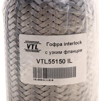 729 р. Гофра глушителя 55x150 трехслойная interlock нержавеющая сталь МЗГС МЗГС vtl55150 il  с доставкой в г. Кемерово. Увеличить фотографию 3