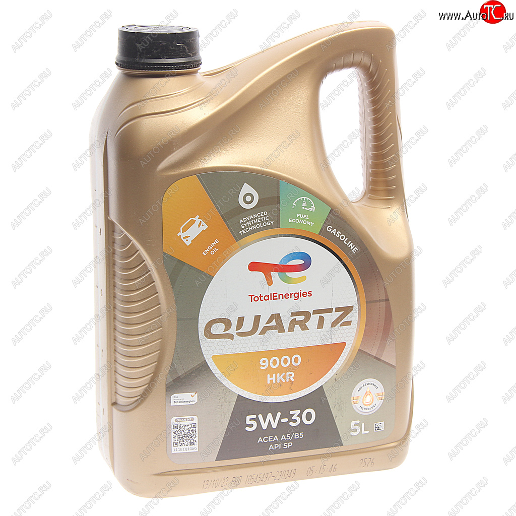 5 549 р. Масло моторное QUARTZ 9000 ENERGY HKR 5W30 синт.5л TOTAL TOTAL 230349  с доставкой в г. Кемерово