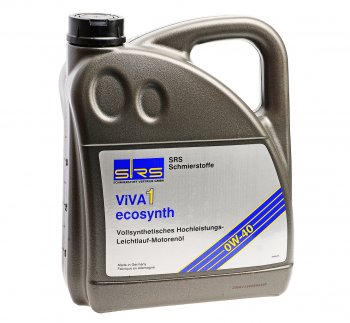 7 299 р. Масло моторное VIVA 1 ECOSYNTH 0W40 синт.4л SRS SRS 4033885000854  с доставкой в г. Кемерово. Увеличить фотографию 1