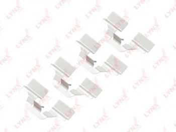 217 р. Комплект AUDI A4 монтажный колодок тормозных задних LYNX LYNX bc8215 LYNX bc8215  с доставкой в г. Кемерово. Увеличить фотографию 1