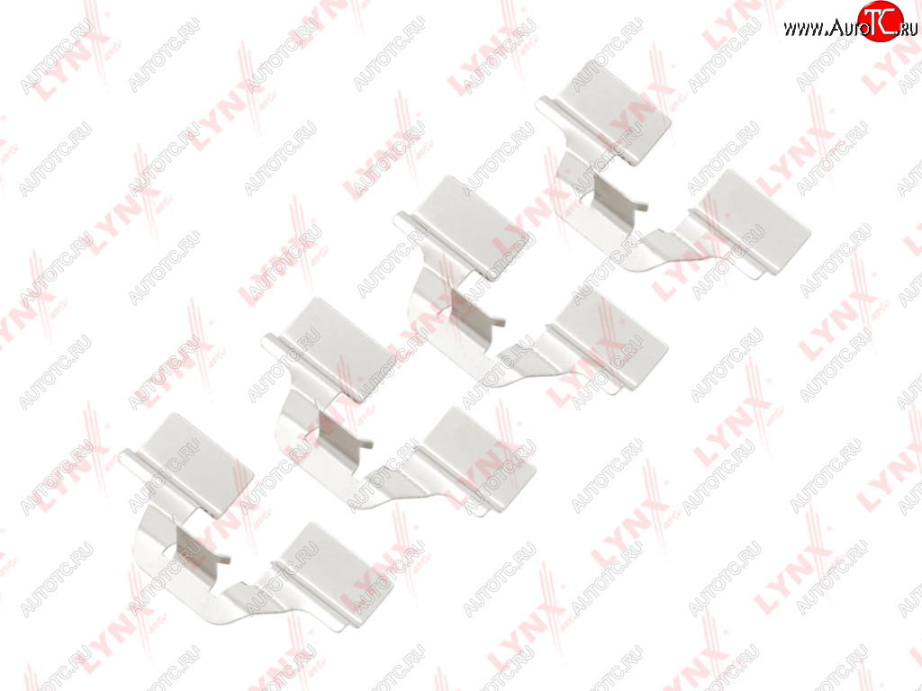 217 р. Комплект AUDI A4 монтажный колодок тормозных задних LYNX LYNX bc8215 LYNX bc8215  с доставкой в г. Кемерово
