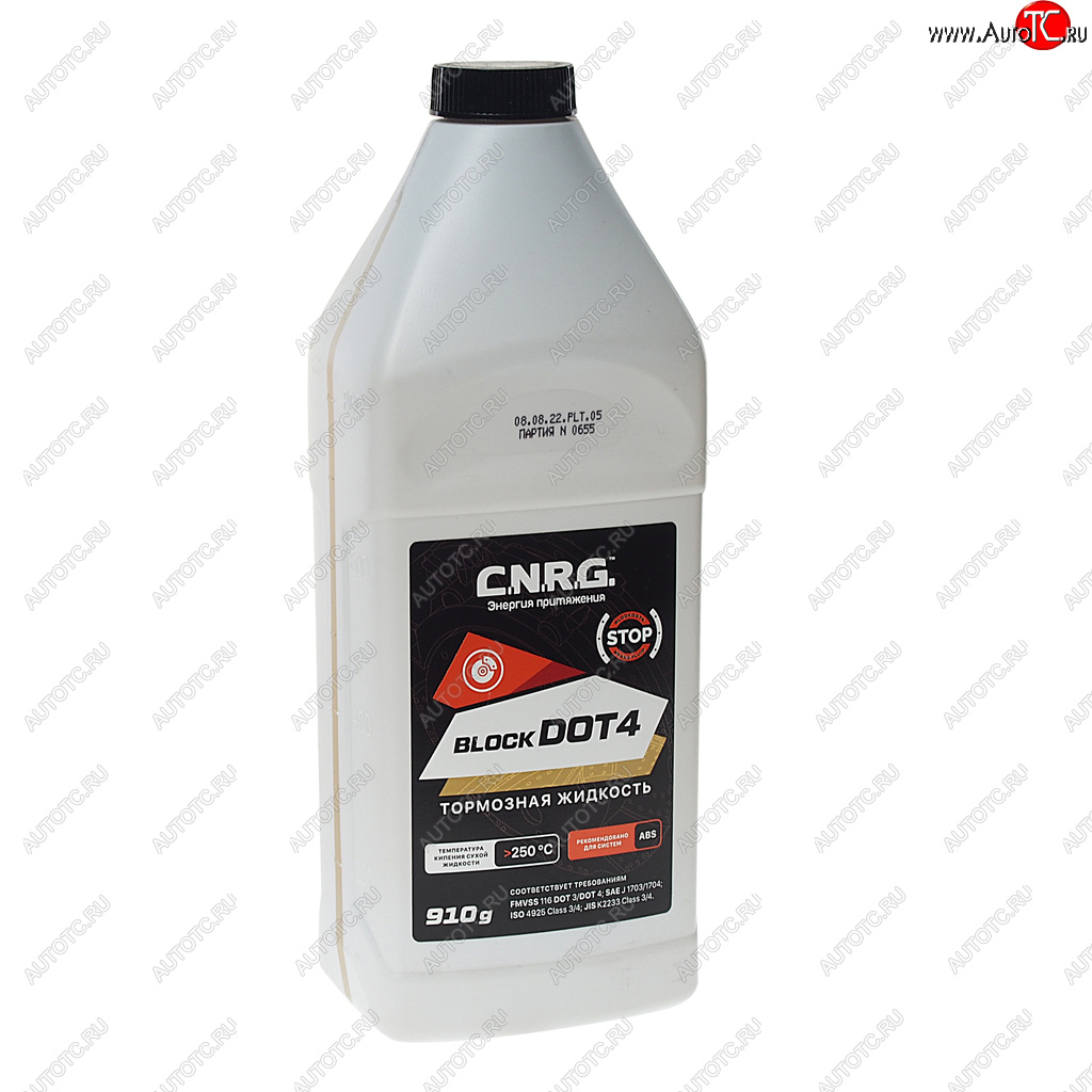 389 р. Жидкость тормозная DOT-4 0.910кг BLOCKDOT CNRG CNRG cnrg-198-0001  с доставкой в г. Кемерово