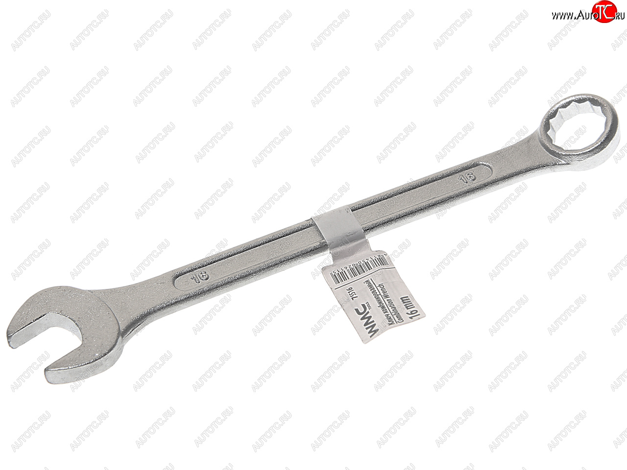 110 р. Ключ комбинированный 16мм 12-ти гранный прямой WMC TOOLS WMC TOOLS wmc-75516  с доставкой в г. Кемерово