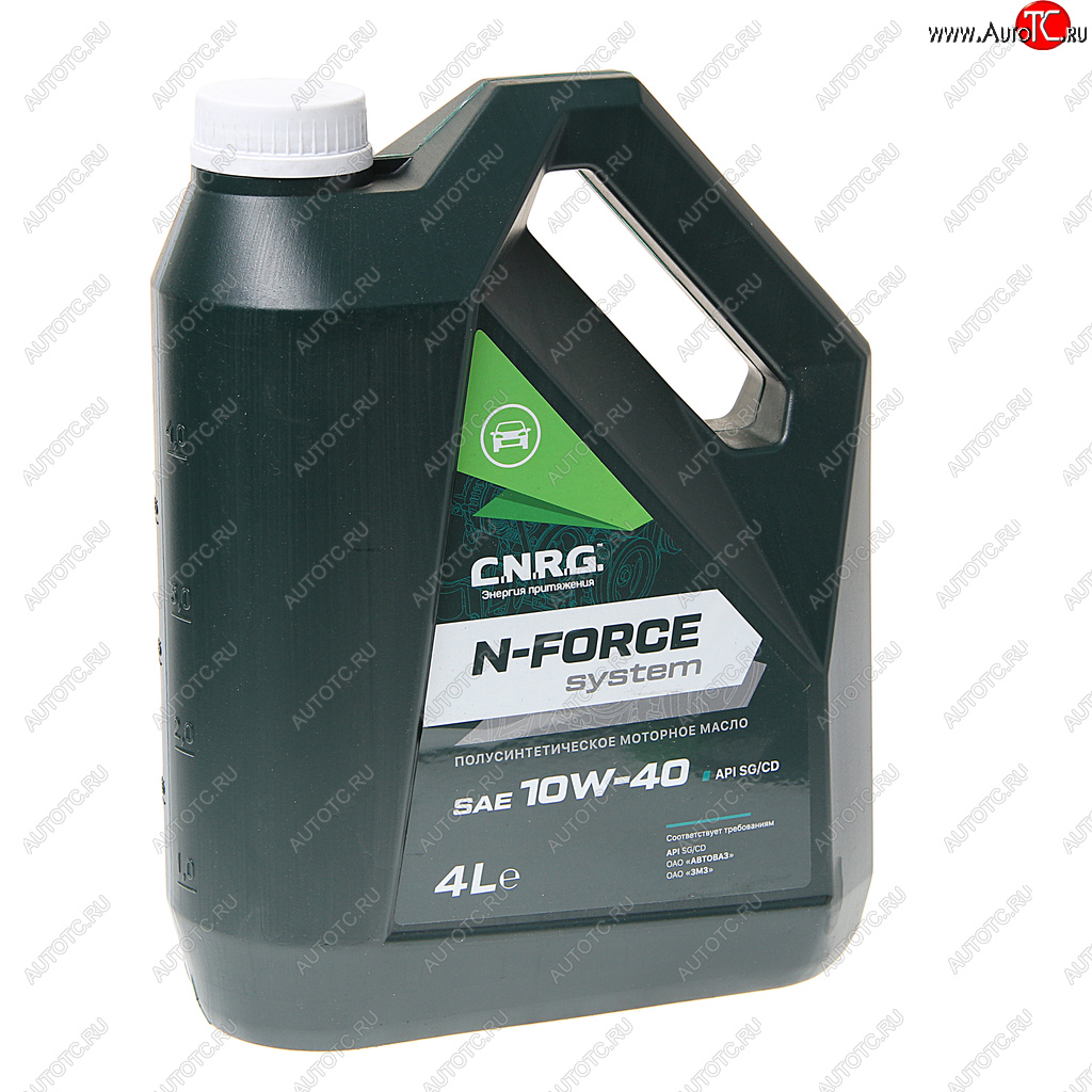 999 р. Масло моторное N-Force System SGCD 10W40 псинт.4л CNRG CNRG cnrg-013-0004p  с доставкой в г. Кемерово