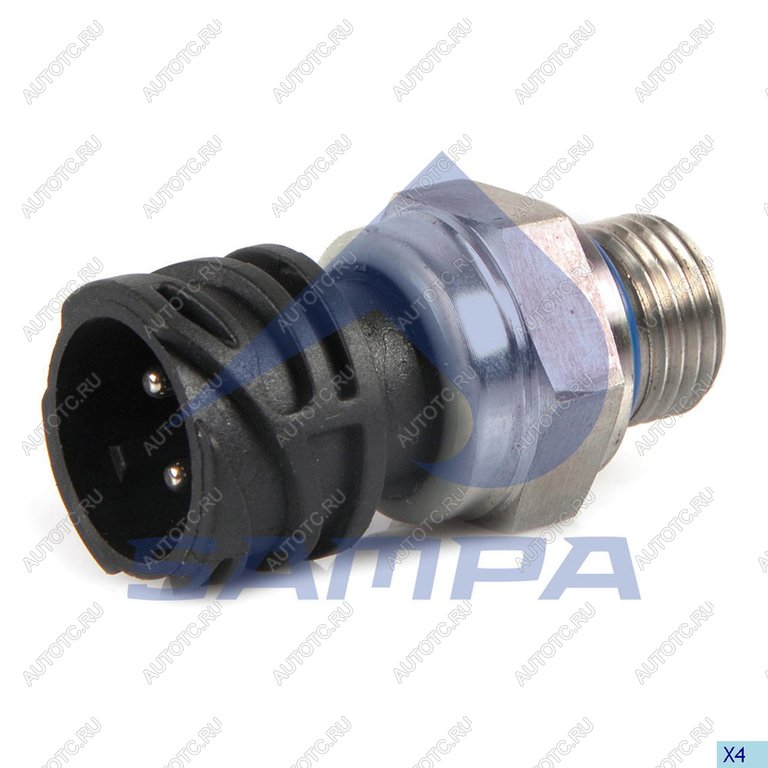 1 349 р. Датчик давления масла VOLVO RENAULT (0-7Bar) SAMPA SAMPA 093.320  с доставкой в г. Кемерово