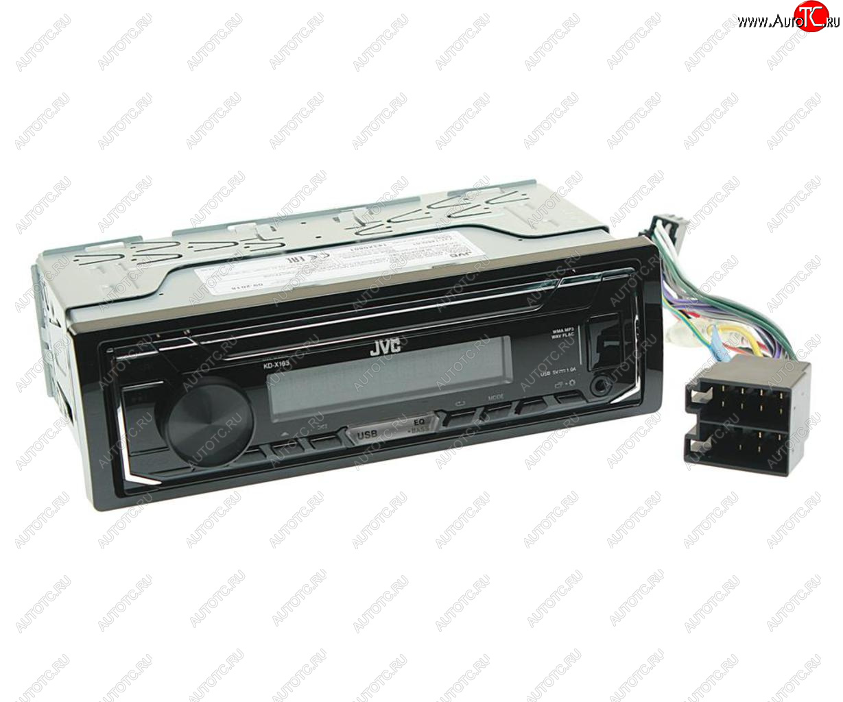5 999 р. Магнитола автомобильная 1DIN JVC JVC kd-x163 JVC kd-x163  с доставкой в г. Кемерово