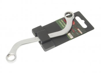 187 р. Ключ накидной 10х11мм S-образный с держателем ROCKFORCE ROCKFORCE rf-7611011a  с доставкой в г. Кемерово. Увеличить фотографию 1