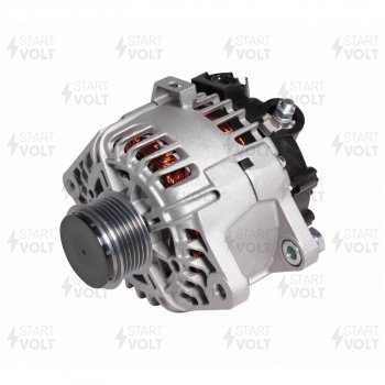 16 599 р. Генератор HYUNDAI Solaris 2 (17-),Creta (17-) KIA Rio (17-) (1.41.6) 14В 120А STARTVOLT STARTVOLT lg 08l7  с доставкой в г. Кемерово. Увеличить фотографию 1