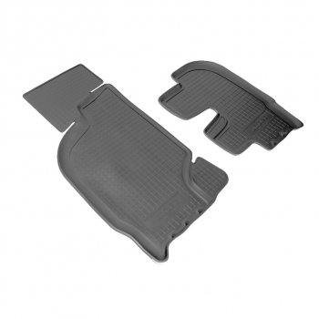 1 239 р. Коврик салона HYUNDAI HD65,HD72,HD78 (06-) полиуретан черный (2 предм.) NORPLAST NORPLAST npl-po-31-16  с доставкой в г. Кемерово. Увеличить фотографию 1