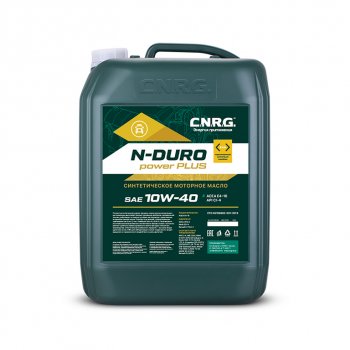 9 649 р. Масло дизельное N-Duro Power PLUS CI-4E7E4 10W40 синт.20л CNRG CNRG cnrg-169-0020  с доставкой в г. Кемерово. Увеличить фотографию 1