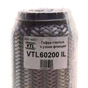 759 р. Гофра глушителя 60x200 трехслойная interlock нержавеющая сталь МЗГС МЗГС vtl60200 il  с доставкой в г. Кемерово. Увеличить фотографию 3
