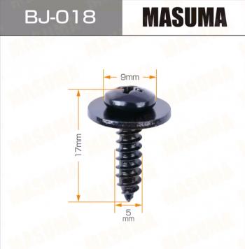221 р. Саморез 5х17мм набор 10шт. MASUMA MASUMA bj-018  с доставкой в г. Кемерово. Увеличить фотографию 2