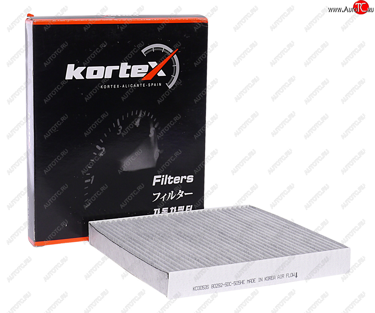 619 р. Фильтр воздушный салона HONDA Accord (03-) угольный KORTEX KORTEX kc0053s  с доставкой в г. Кемерово
