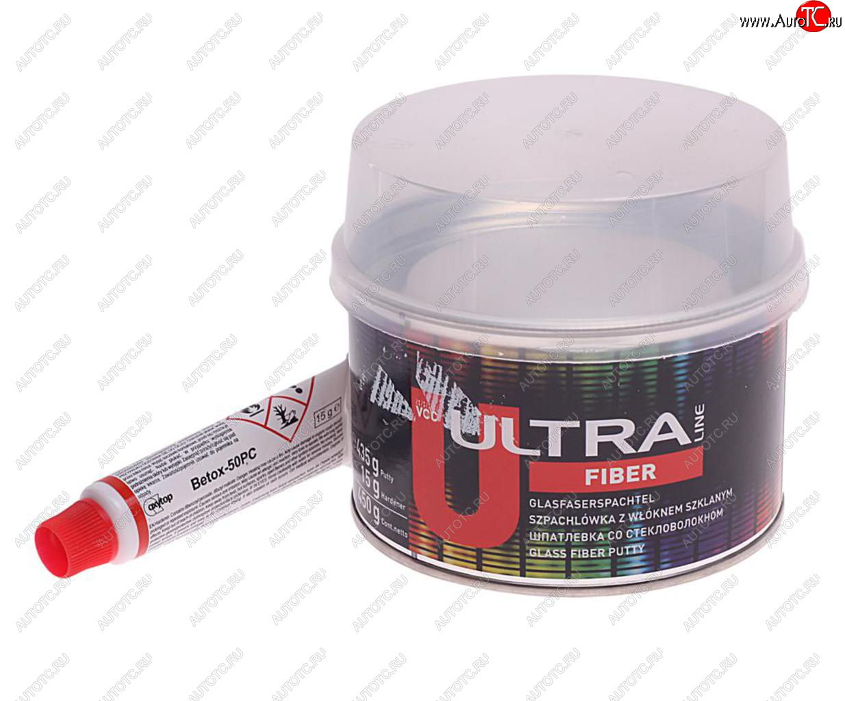 559 р. Шпатлевка со стекловолокном ULTRA FIBER 0.45кг NOVOL NOVOL 99121  с доставкой в г. Кемерово