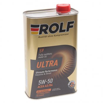 1 399 р. Масло моторное ULTRA A3B4 5W50 синт.1л ROLF ROLF 322951  с доставкой в г. Кемерово. Увеличить фотографию 1