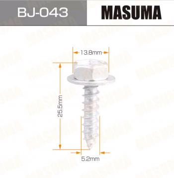 282 р. Саморез 5.2x25.5мм набор 10шт. MASUMA MASUMA bj-043  с доставкой в г. Кемерово. Увеличить фотографию 2