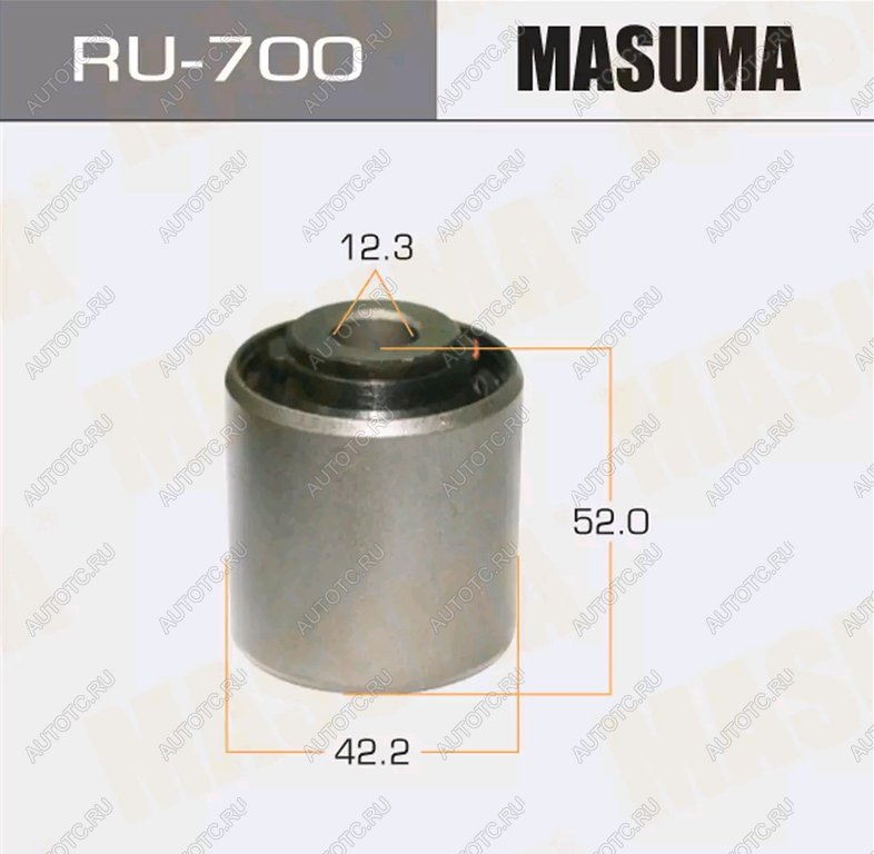 679 р. Сайлентблок HONDA Accord (03-) рычага переднего нижнего средний MASUMA MASUMA ru700  с доставкой в г. Кемерово