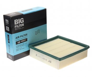 439 р. Элемент фильтрующий ВАЗ-2108-2115,2123i воздушный BIG FILTER BIG FILTER gb-9597  с доставкой в г. Кемерово. Увеличить фотографию 1