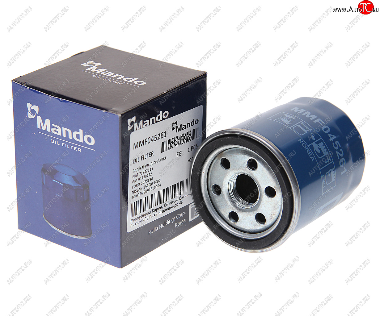 319 р. Фильтр масляный TOYOTA Corolla (09-) (1.41.6) MANDO MANDO mmf045261  с доставкой в г. Кемерово