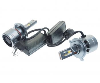 6 199 р. Лампа светодиодная 12V H4 P43t 4300K бокс (2шт.) CLEARLIGHT CLEARLIGHT cl90xp43ledh4-2  с доставкой в г. Кемерово. Увеличить фотографию 1