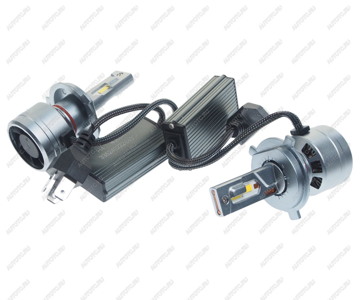 6 199 р. Лампа светодиодная 12V H4 P43t 4300K бокс (2шт.) CLEARLIGHT CLEARLIGHT cl90xp43ledh4-2  с доставкой в г. Кемерово
