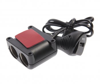 559 р. Разветвитель прикуривателя 2-х гнездовой 12-24V 1USB OLESSON OLESSON no.1641  с доставкой в г. Кемерово. Увеличить фотографию 2