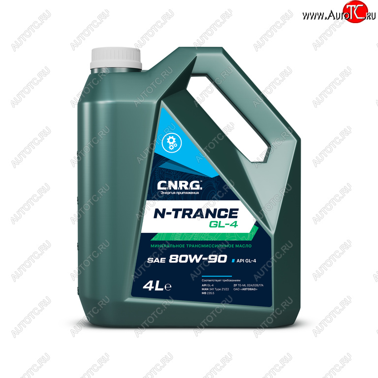 929 р. Масло трансмиссионное N-Trance GL-4 80W90 мин.4л CNRG CNRG cnrg-041-0004p  с доставкой в г. Кемерово